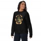 Sweatshirt with a Cossack skull